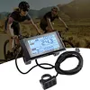 24V/36V/48V Electric Bicycle Speedometer LCD Display Intelligent Ebike Odometer
