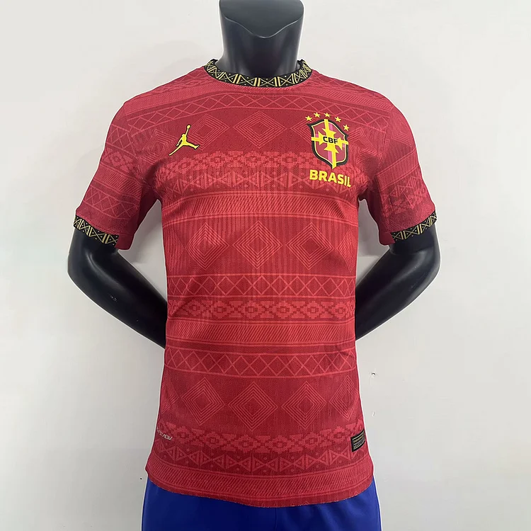 Player 25/26 Brazil Jordan Special Edition Red Jersey