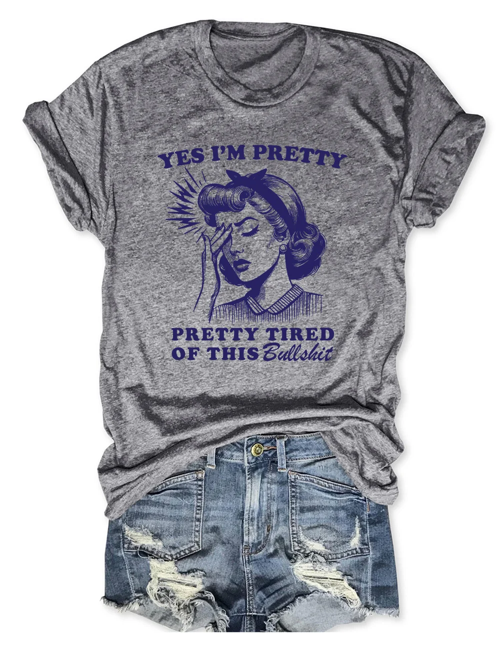 Yes I'm Pretty Pretty Tired Of This Bullshit T-Shirt