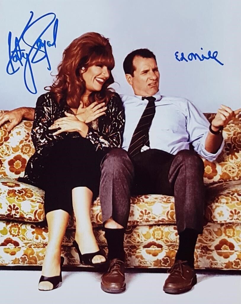 Ed O'Neill /Sagal( Married With Children ) Autographed Signed 8x10 Photo Poster painting REPRINT