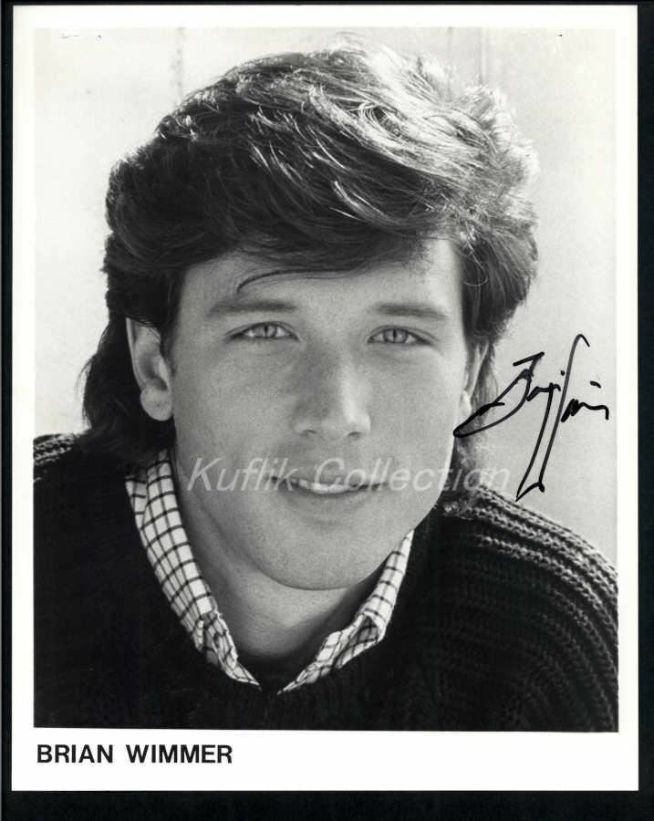 Brian Wimmer - Signed Autograph Headshot Photo Poster painting - Nightmare on Elm Street 2