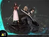 Cloud Strife, Tifa Lockheart & Aerith Gainsborough - (FF7) Final Fantasy VII Resin Statue - F4 Studios