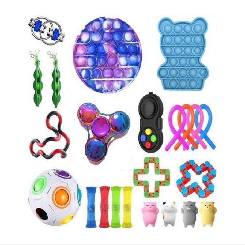 

Push Bubble Sensory Fidget Toys Set, 501 Original