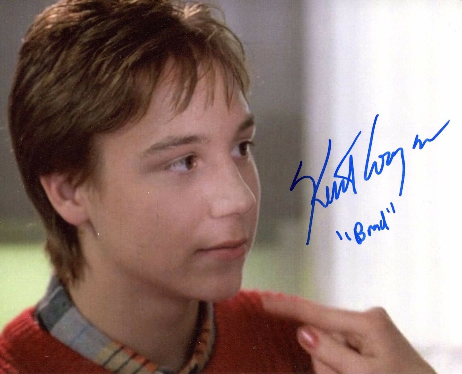 Keith Coogan ACTOR autograph, In-Person signed Photo Poster painting