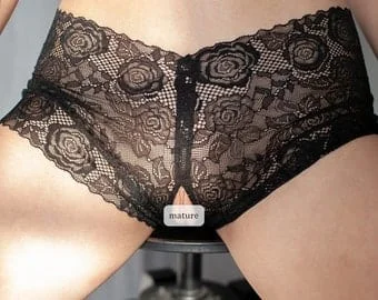 pornhint Pornhint Open crotch panties - Sheer see through lingerie - Sexy panties