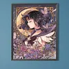 Peinture diamant anime sailor moon-round drill-40*50cm