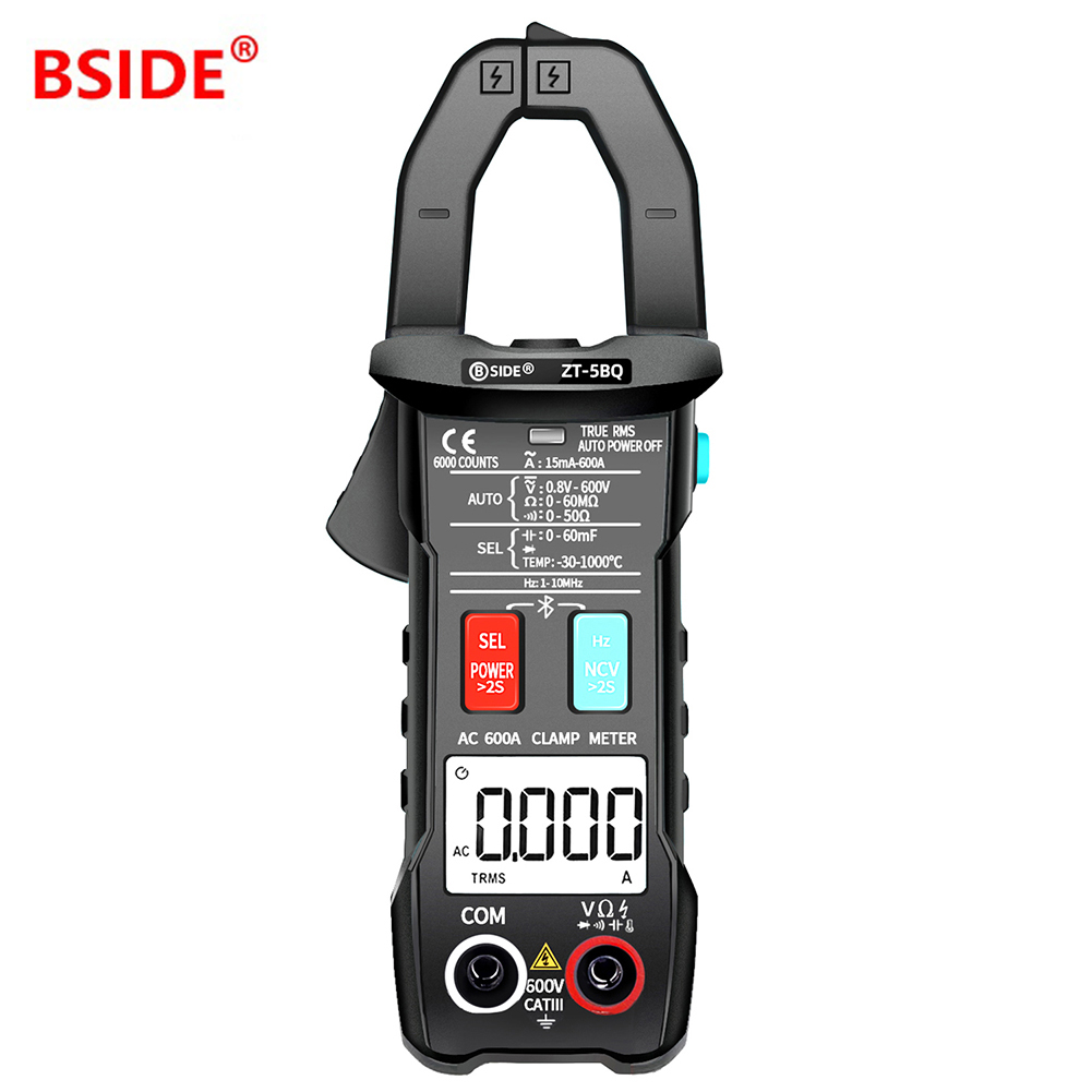 

ZT-5BQ Digital Clamp Meter Wireless True RMS Voltmeter Ammeter NCV Tester, 501 Original