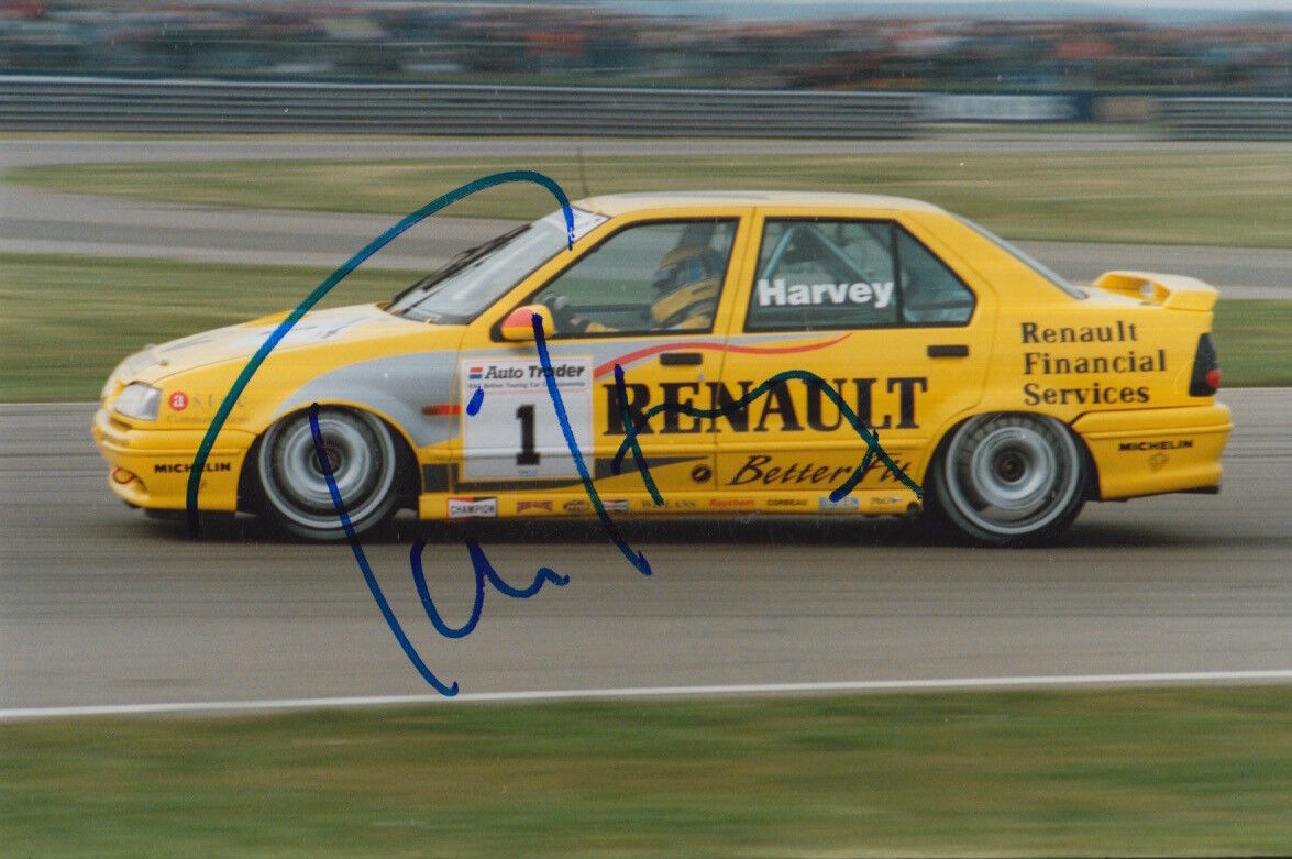 Tim Harvey Hand Signed 6x4 Photo Poster painting Renault Touring Cars 1.