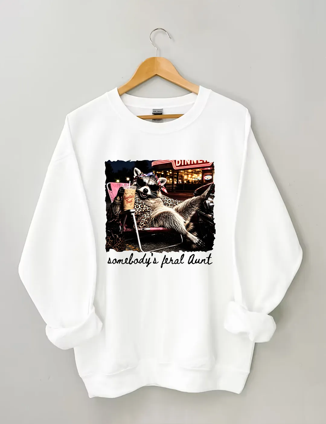 Somebody's Feral Aunt Sweatshirt