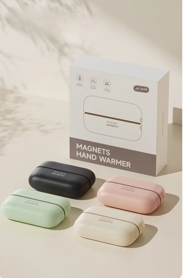 Magnetic Outdoor Portable 2-in-1 Hand Warmer