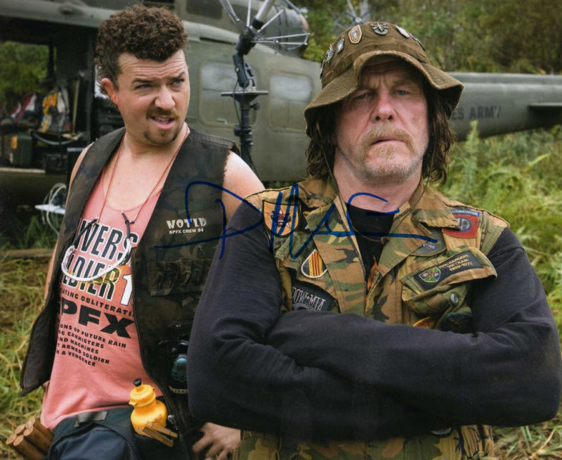 DANNY MCBRIDE TROPIC THUNDER SIGNED 8x10 PICTURE