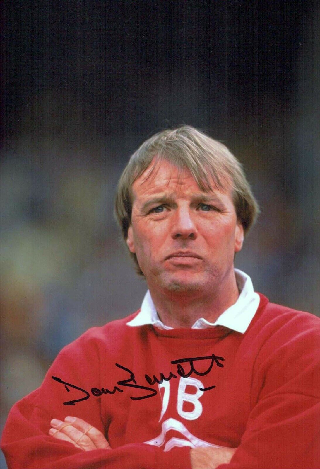 Dave BASSETT SIGNED Autograph 12x8 Sheffield United Photo Poster painting A AFTAL RD COA