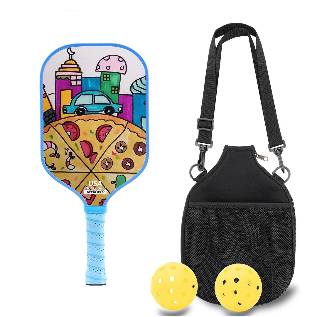 Original Paddle (16mm) T700 Sandblasted Carbon Fiber-Whimsical Whack