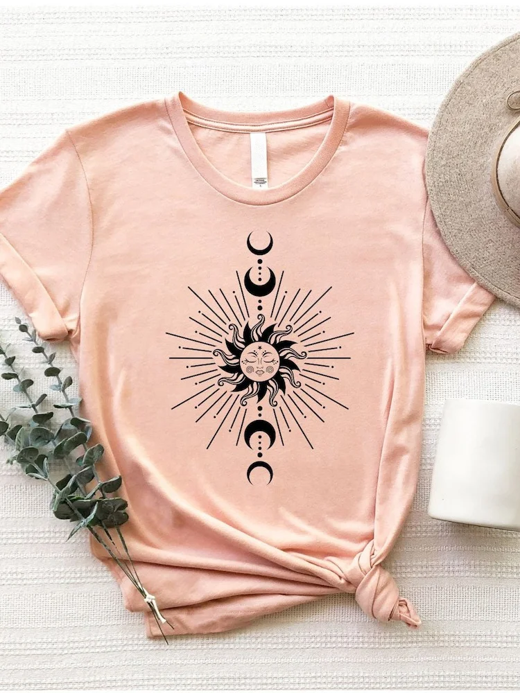 Mystical Moon And Sun T-Shirt