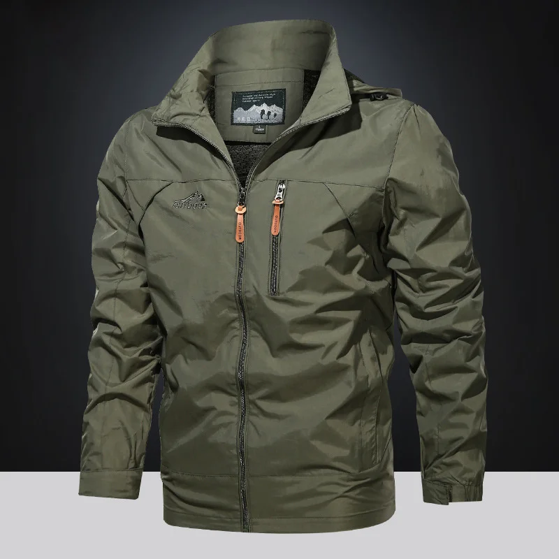 Men'S Outdoor Thin Hooded Jacket