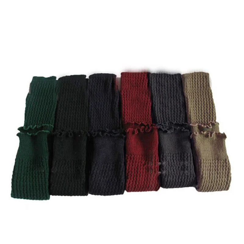 Leg Warmers Women Korean Style All-match Winter Warm Trendy Womens Long Over The Knee Simple Female Knee-stocks Leisure Colorful