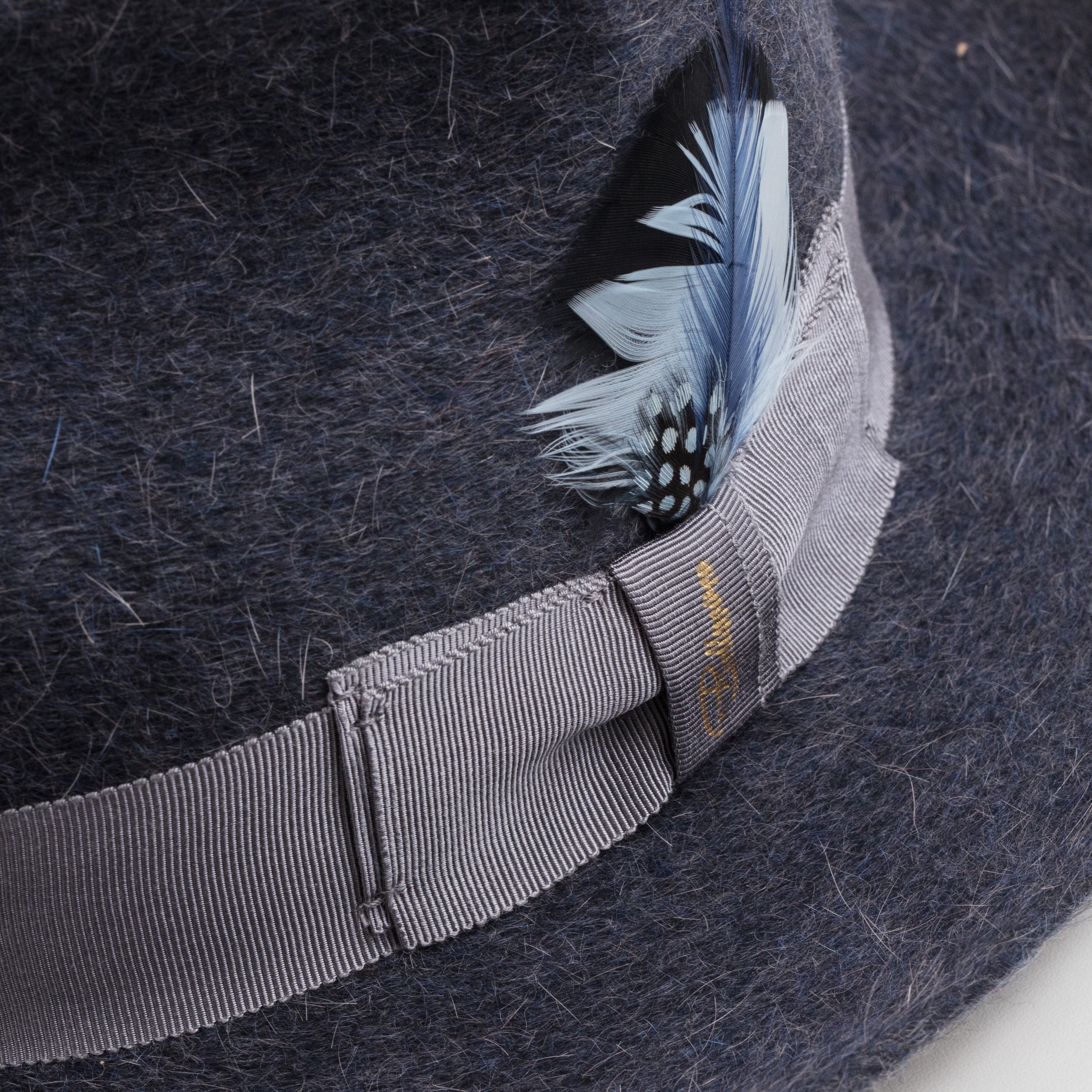 Miller Ranch Fedora -4 COLORS- Casablanca - Long Hair Fur Felt Fedora [Fast shipping and box packing]