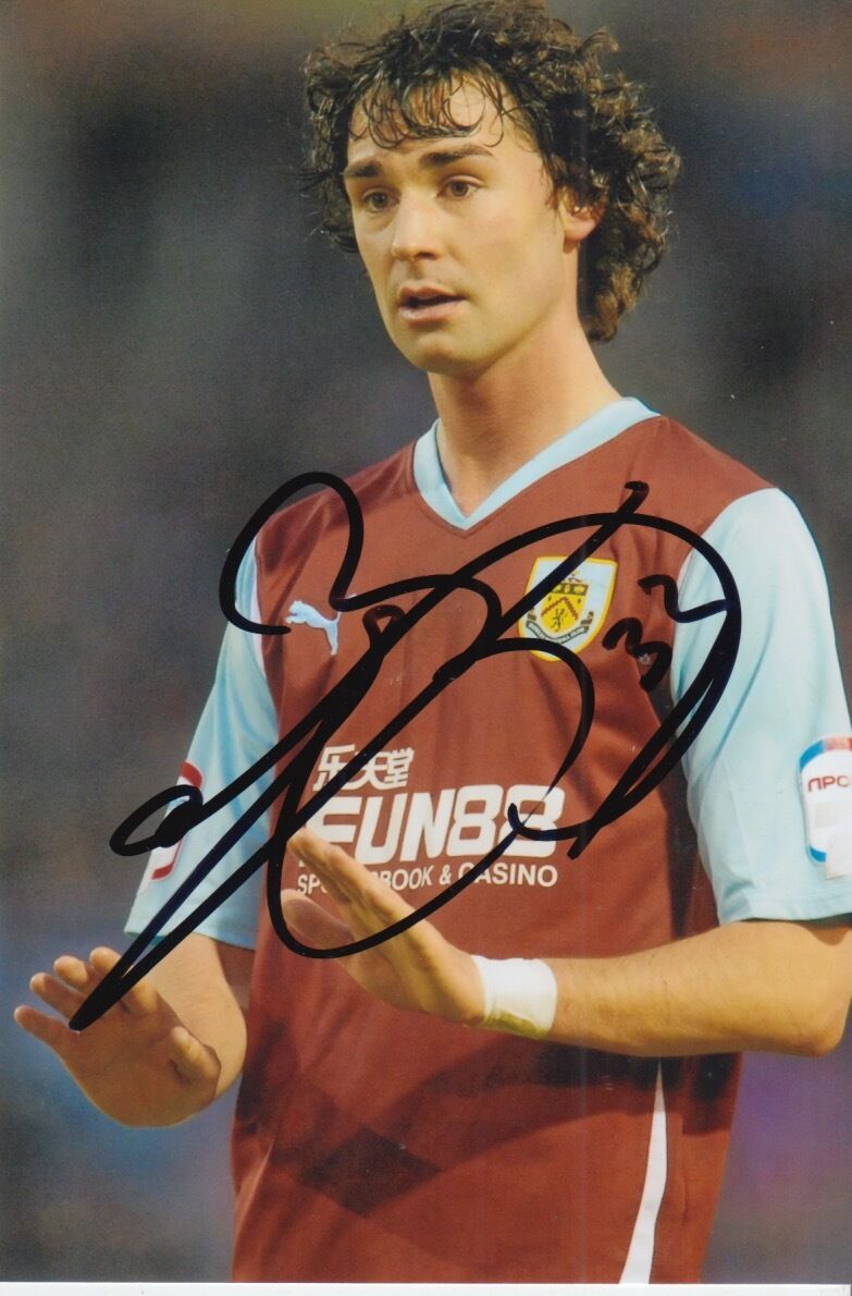 BURNLEY HAND SIGNED CHRIS EAGLES 6X4 Photo Poster painting 1.