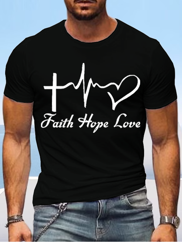 Faith, Hope, Love, Men's T-Shirt