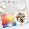 6pcs Diamond Painting Cross Greeting Card Kits with Envelopes for Family Friend Gifts