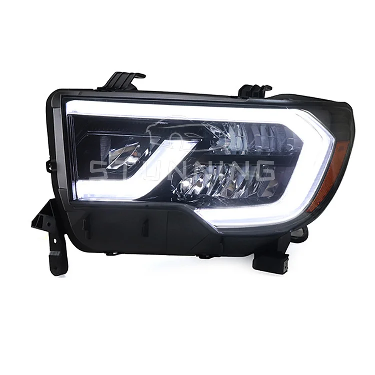 Upgrade dynamic sequential full LED headlight headlamp assembly for toyota TUNDRA 2007-2013 and SEQUOIA 2008-2020 head light ITN Auto