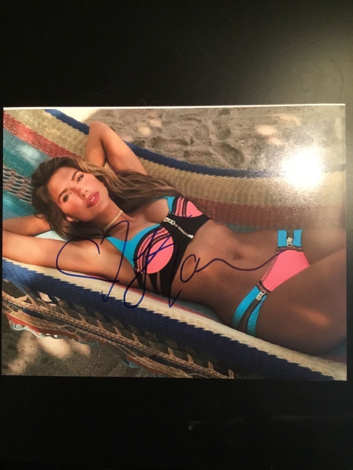 KARA DEL TORO MODEL AUTOGRAPHED Photo Poster painting SIGNED 8X10 #13