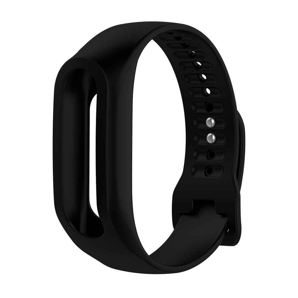 

Silicone Watchband Replacement for Tom Tom Touch Fitness Tracker(Black), 501 Original