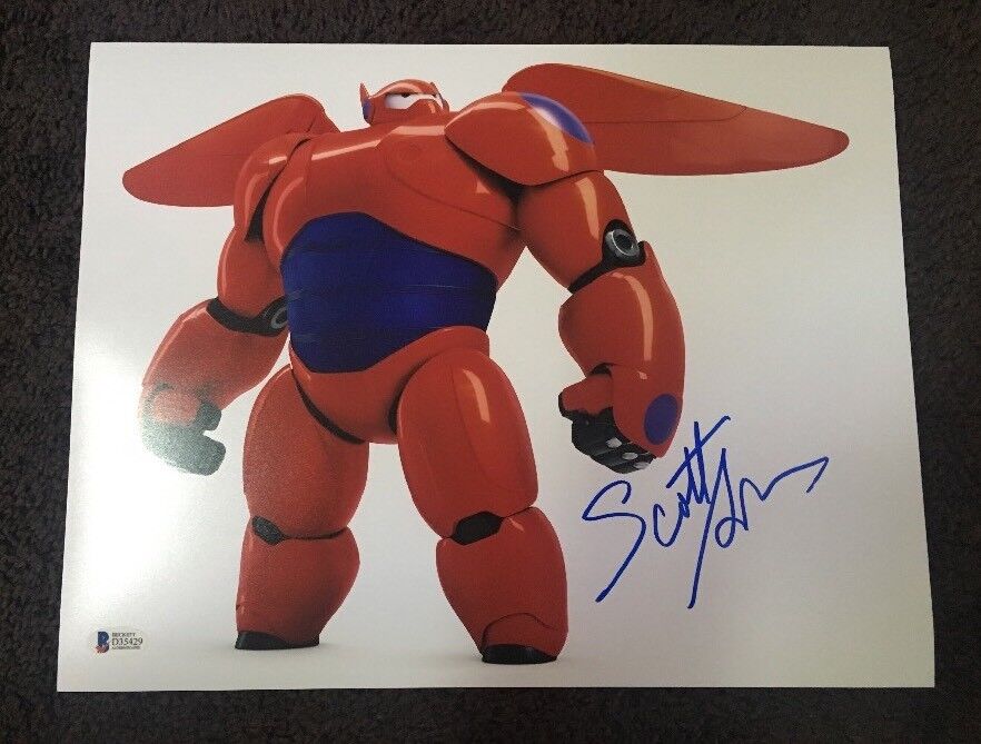 Scott Adsit Signed Autographed 11x14 Photo Poster painting Baymax Big Hero 6 Beckett COA