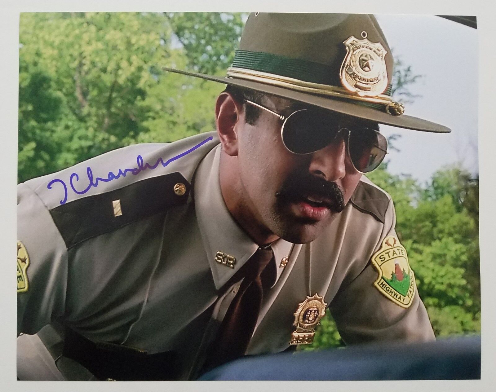 Jay Chandrasekhar Signed Super Troopers 11x14 Photo Poster painting Beerfest Club Dread RAD