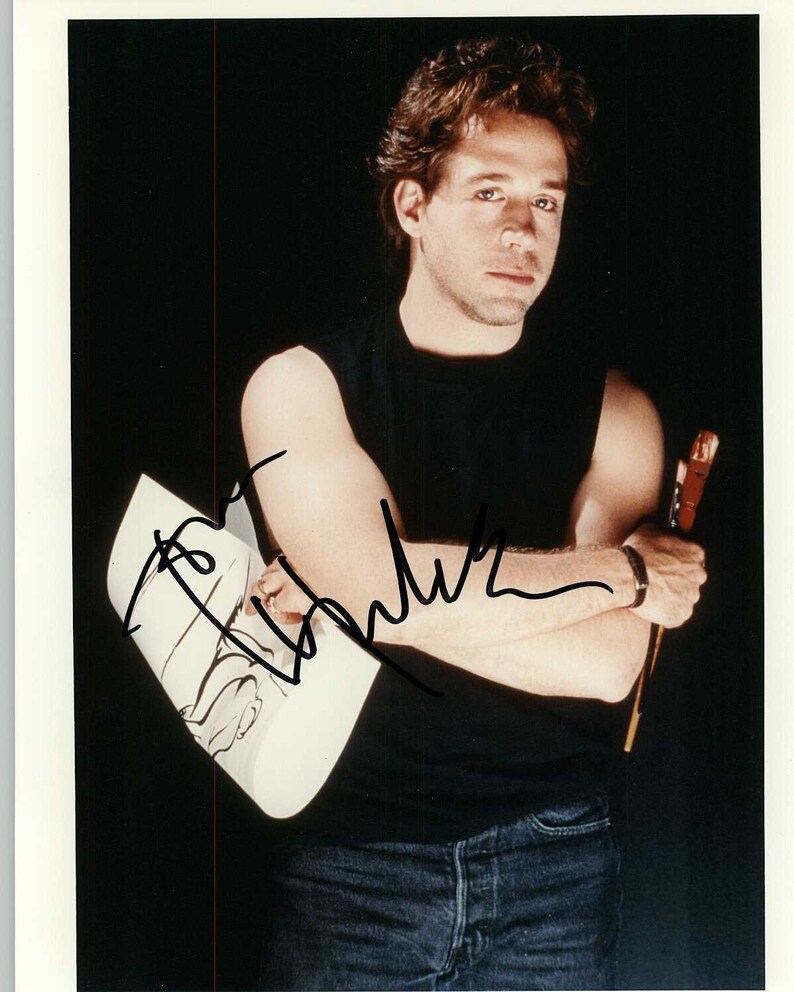 Tom Hulce Signed Autographed Glossy 8x10 Photo Poster painting - COA Matching Holograms