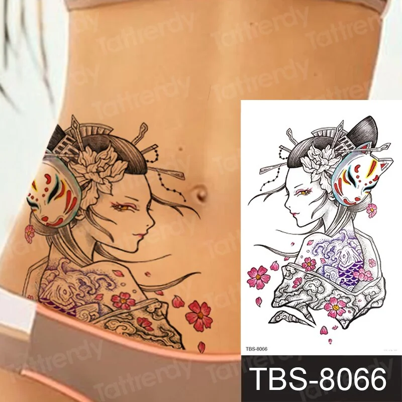 temporary tattoo phoenix dragon animals tattoo art body stickers women men legs sexy tatoo fake waterproof decal sheet water