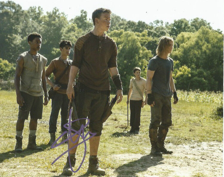 Will Poulter Maze Runner Signed Autographed 8x10 Photo Poster painting COA