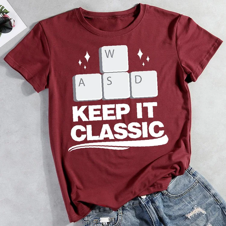 Keep It Classic Round Neck T-shirt