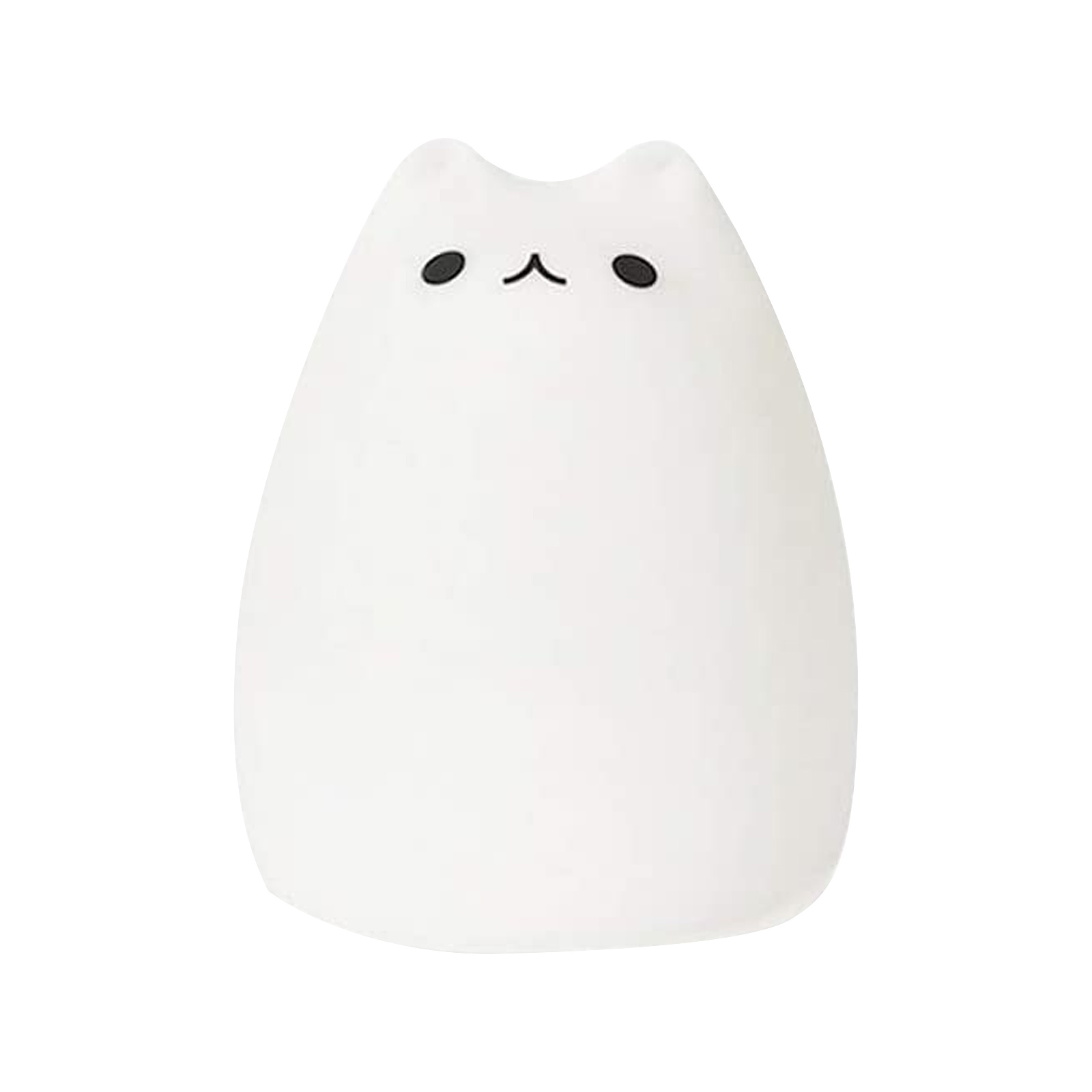 

Cute Cat Kids Night Light Portable Silicone Nursery Squishy Night Lamp, 501 Original