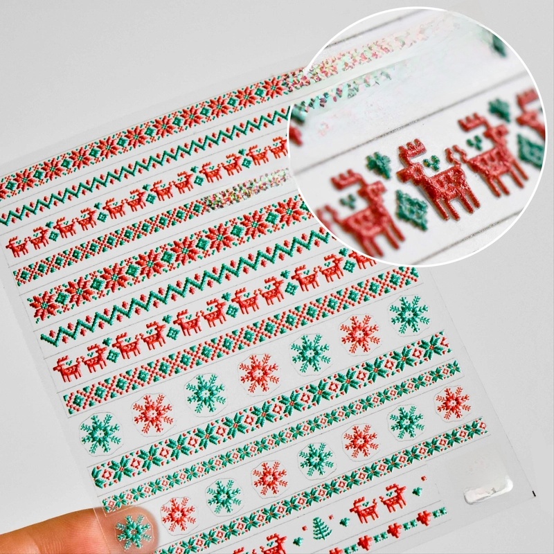 Fashion Geometric Sticker Nail Sticker 1 Piece