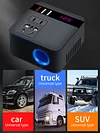 150W Car Power Inverter DC 12V To 110V USB Charger Inverter for iPhone Car Truck