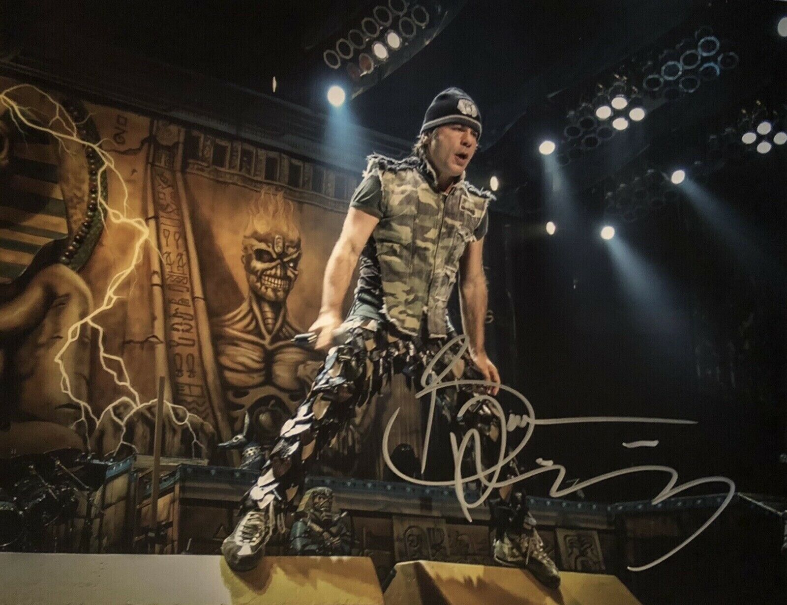 Bruce Dickinson Autographed Signed 8x10 ( Iron Maiden ) Photo Poster painting REPRINT