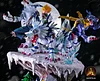 Evolution of Garurumon with LED - Digimon Resin Statue - MIMAN Studios [In Stock]