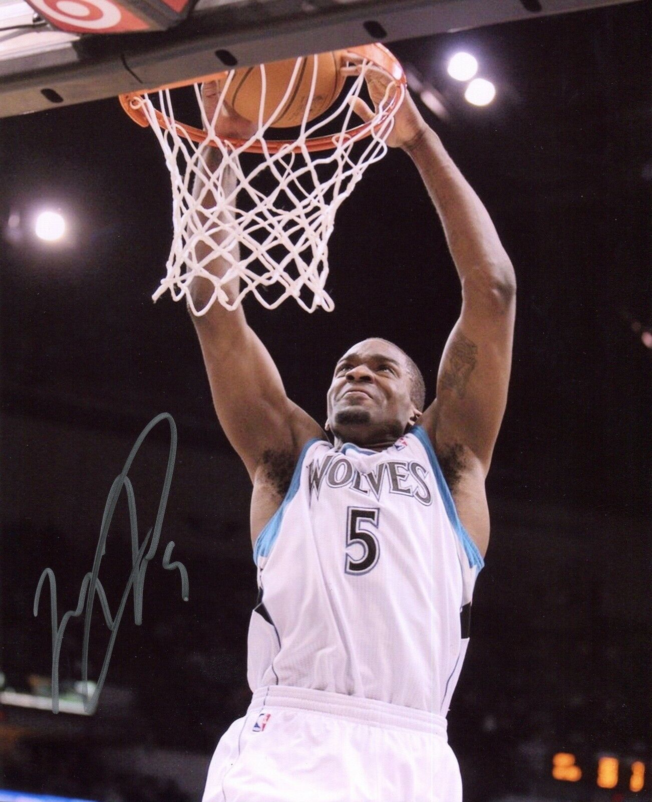 Martell Webster Minnesota Timberwolves Autographed Signed 8x10 Photo Poster painting CFS COA