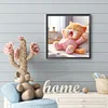 Diamond Painting -DIY Full Round Drill Cute Cat(40*40 CM)