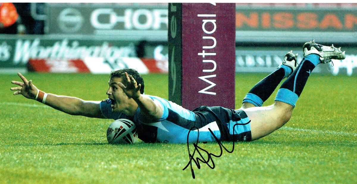 Jon WILKIN Signed St Helens Rugby Super League Autograph Photo Poster painting AFTAL COA