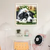 Border Collie And Chicks-11CT Stamped Cross Stitch 40*40cm/15.75*15.75in tapestrymarket