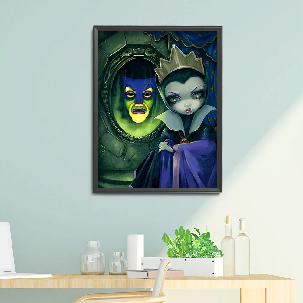 Full Round Diamond Painting 30*40cm - Big Eyes Doll