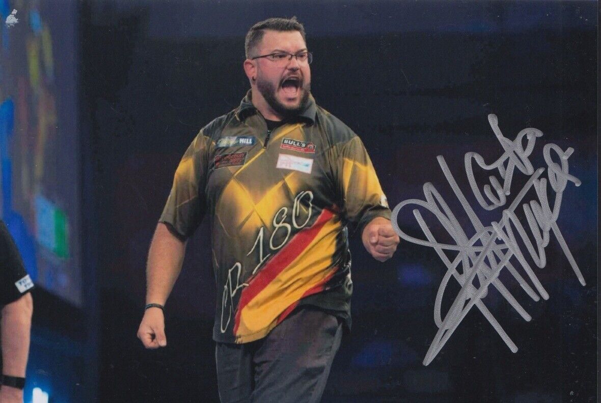 CRISTO REYES HAND SIGNED 6X4 Photo Poster painting - DARTS AUTOGRAPH - THE SPARTAN 1.