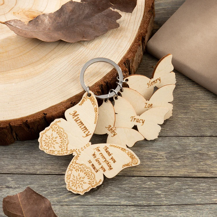 Butterfly keychain best sale favors