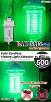 High Power Rechargeable Wireless Remote Controlled Underwater Fish Luring Light