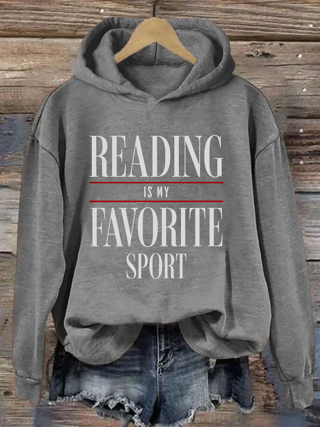 Reading Is My Favorite Sport Hoodie