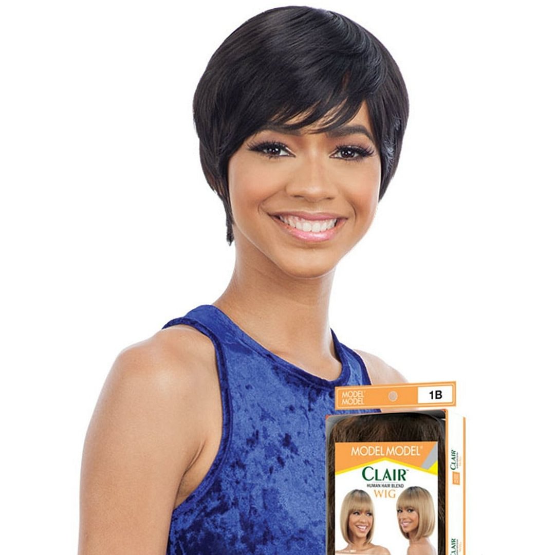 Model Model Clair Human Hair Blend Wig – BB-002