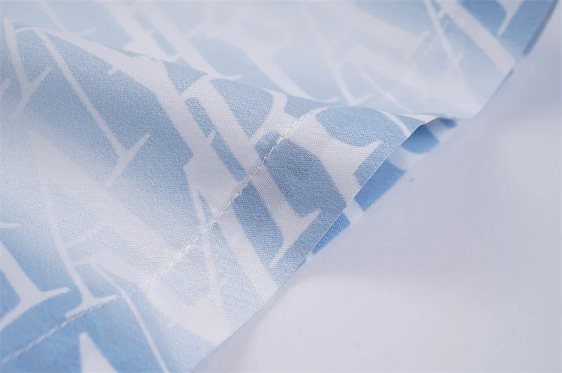 AMIRI 2023 new silk short-sleeved shirt