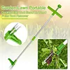 Portable Long Handle Weed Remover Garden Lawn Yard Grass Root Puller Weeder